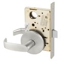 Sargent Grade 1 Passage or Closet Mortise Lock, L - Lever, L - Rose, Field Reversible, ASA Strike, Satin Sta 8215 LL 32D